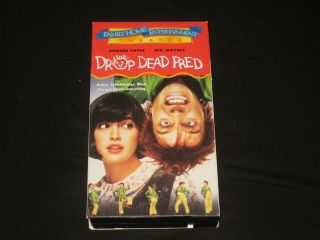 Drop Dead Fred (vhs,  1991) Rik Mayall Phoebe Cates Live Home Video Rare Oop Htf