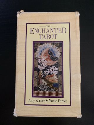 Oop Rare The Enchanted Tarot By Amy Zerner And Monte Farber