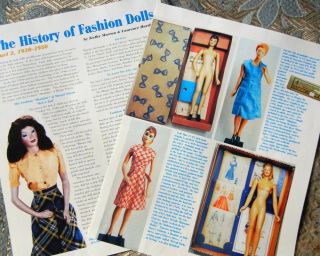 Rare History Article - Antique Margit Nilson Deb - U - Doll Mannequin Dolls