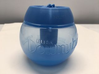 Vintage Rare Find - Downey Ultra Fabric Softener Blue Dispenser Ball Laundry