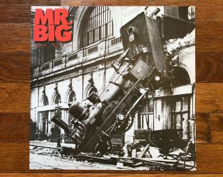 Mr.  Big Lean Into It Rare Promo 12 X 12 Poster Flat 
