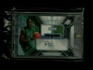 Rajon Rondo 2006 - 07 Ud Spx Dual Jersey Auto Rookie /1199 Rare Celtics Lakers
