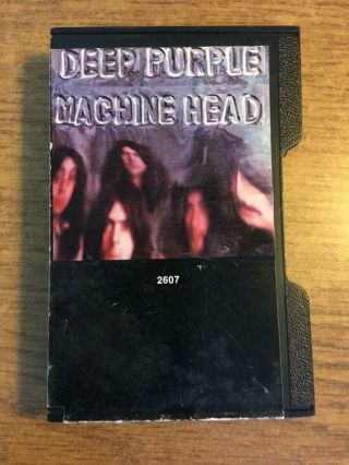 Deep Purple Machine Head Rare Slip Case Cassette Tape Late Nite Bargain