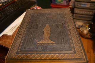 1863 Antique Book Life Of The Blessed Virgin Mary Printed During Civil War