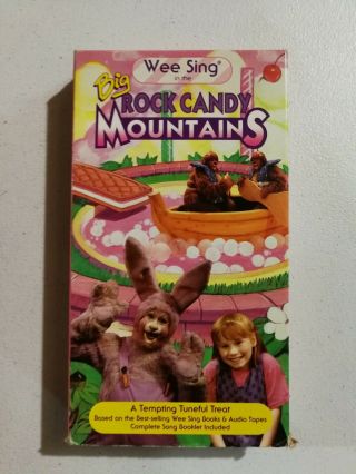 Wee Sing In The Big Rock Candy Mountains (vhs) Rare - Oop