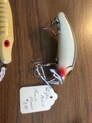 Old Antique Fishing Lures,  Ot Of 6,  See Photos 2