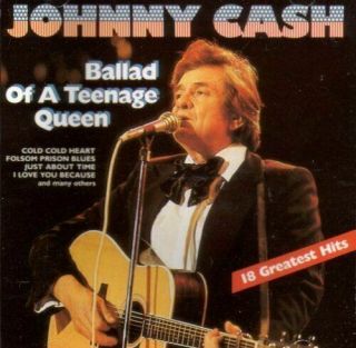 Johnny Cash Ballad Of A Teenage Queen Cd Rare Spain Import
