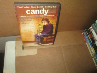Candy Rare Dvd Heroin Addict Heath Ledger Abbie Cornish 2007