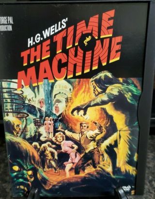 The Time Machine (dvd,  2000) Rare 1960 Fantasy Adventure Disc