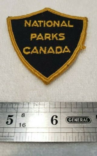 Vintage Rare National Parks Canada Patch Crest Emblem Pre Worn