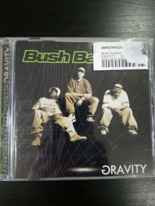 Rare 1st Press Bush Babees - Gravity 1996 Cd Classic Hip Hop Album Vg