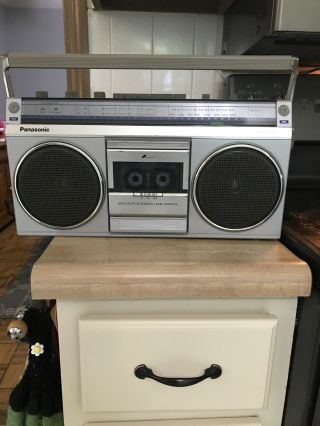 Rare Vintage Panasonic Rx - 4940 Radio Stereo Boombox Music Portable Ghettoblaster