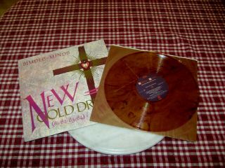 Simple Minds Gold Dream Vinyl Lp Rare Marble Purple & Gold Album 81 - 82 - 83 - 84
