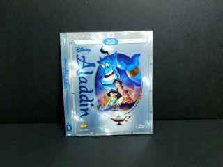 Aladdin Diamond Edition Blu - Ray Slipcover Only.  No Disc Or Case.  Oop Rare