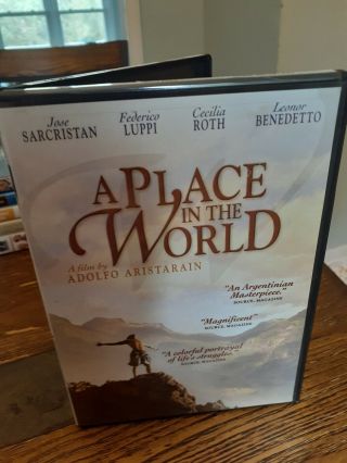 A Place In The World Dvd Adolfo Aristavain Very Rare Oop 1993