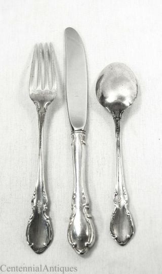 Towle - Legato - Sterling Silver - 3 Pc - Youth Set - 1962 2