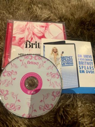 Rare Dvd Britney Spears Limited Edition (with Card) - Brazil