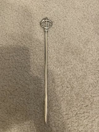 Very Rare Christofle Meat Skewer/ Letter Opener Sterling Silver
