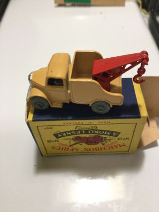 Matchbox Series No 13 Wreck Truck Made In England By Lesney Rare Toy Rare
