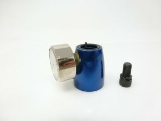 Rare Gloss Blue Smart Parts Nerve & Shocker Vertical Asa W/ Mini Gauge & Screw