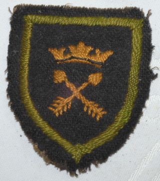 Antique Sea Scouts Recognition Proficiency Patch Badge - Scouting Felt 1920 