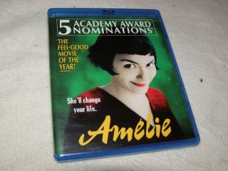 Amelie (blu - Ray Disc) Rare & Out - Of - Print W/ Special Features