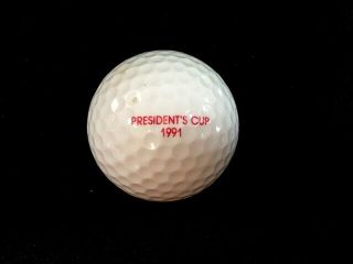 Rare Vintage Logo Golf Ball Presidents Cup 1991 Titleist