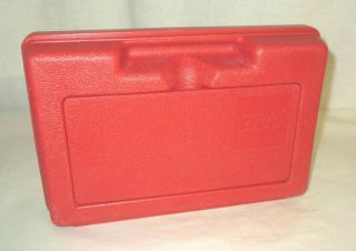 Vintage 1980s Red Lego Carry Case Storage Container Made In Usa 11 X 7 Inch