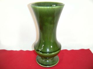 Vintage Mid Century Vase Mccoy Floraline Usa 401 Green