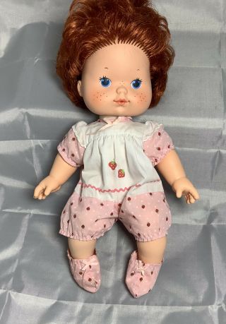 Vtg 1982 Strawberry Shortcake Baby Doll Blow A Kiss Kenner American Greetings