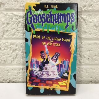 Rare‼ Ultimate Goosebumps Vhs Bride Of The Living Dummy / An Old Story • Vguc‼