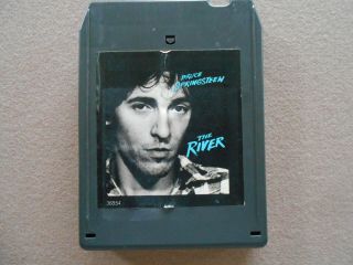 Bruce Springsteen - The River - 1980 Columbia 8 Track Tape - Rare Vg,  $19.  95