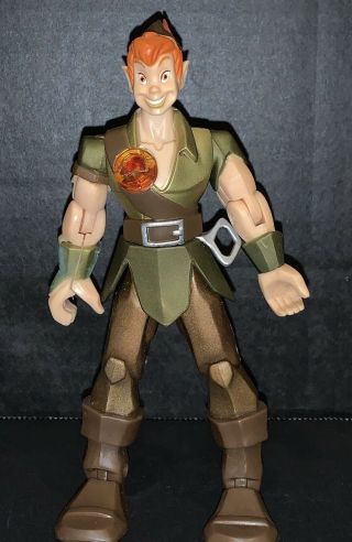Rare Disney Heroes Peter Pan 6.  5 " Action Figure The Lost Boys