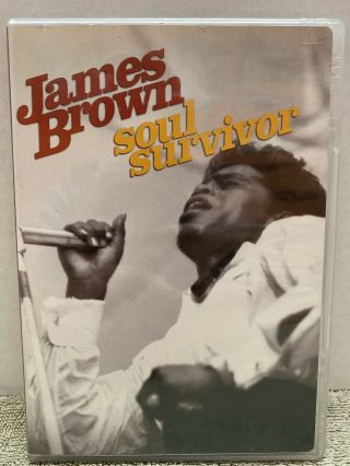 James Brown - Soul Survivor (dvd,  2004) Music Rare Soul Documentary