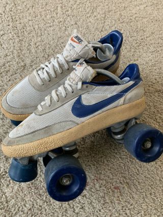 1980s Vintage Nike Killshot Roller Skates Size 6 Medium Korea Og Rare