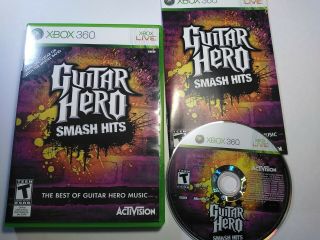 Xbox 360 Guitar Hero: Smash Hits - Complete - Cib Rare Video Game