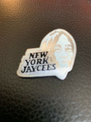 John Lennon York Jaycees Pin Very Rare Beatles
