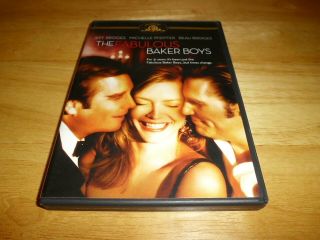 The Fabulous Baker Boys (dvd,  2006) Jeff Bridges; Michelle Pfeiffer; Rare 1989
