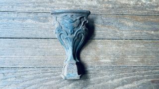 Antique Cast Iron Leg Foot For Wood Coal Burn Pot Belly Stove Parlor Parts Legs