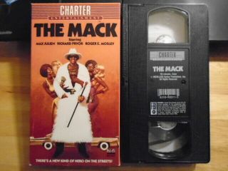 Rare Oop The Mack Vhs Film 1973 Blaxploitation Richard Pryor Max Julien Magnumpi
