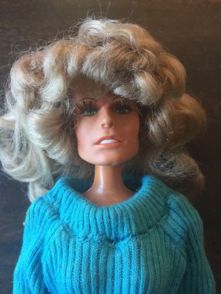 Vintage 1975 Mego Farrah Fawcett 12” Doll From Charlie’s Angels