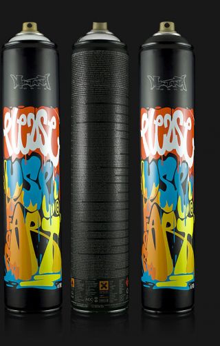 Taps Montana Mtn Limited Edition Spray Paint Can Collector 750ml Garmany Rare