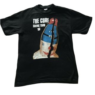 The Cure - Rare European Swing Tour T - Shirt 1996 - Size L - Wild Mood Swings