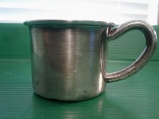 Lunt Sterling Silver Youth/Baby Cup Model Number 110 No Monogram 34 Grams 3