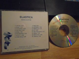 Rare Advance Promo Elastica 1st Cd 1995 Stutter Suede Gorillaz Damon Albarn Blur