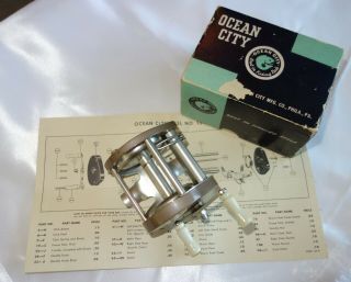 Ocean City 1581 Reel And Papers