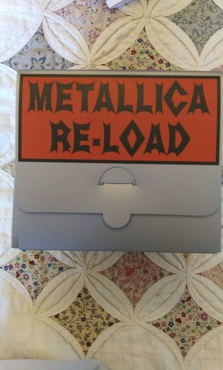 Rare Metallica Reload Limited T - Shirt,  Boxed Set - Opened