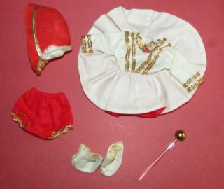 Vintage Vogue Ginny Drum Majorette Outfit Red And White