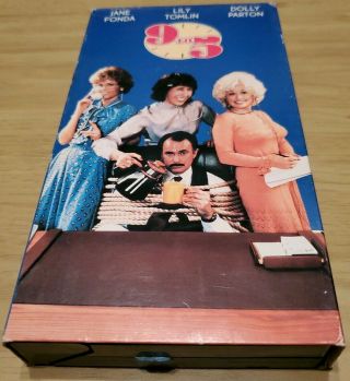 9 To 5 (vhs,  1995) Rare Blue Cover