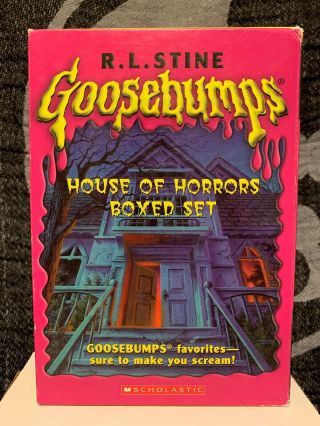 House Of Horrors Goosebumps Box Set By Stine,  R.  L.  Complete Rare